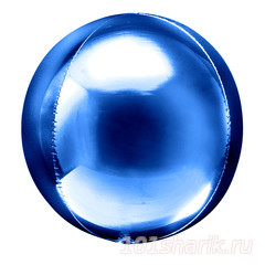 шар воздушный Сфера 3D Синий Новосибирск